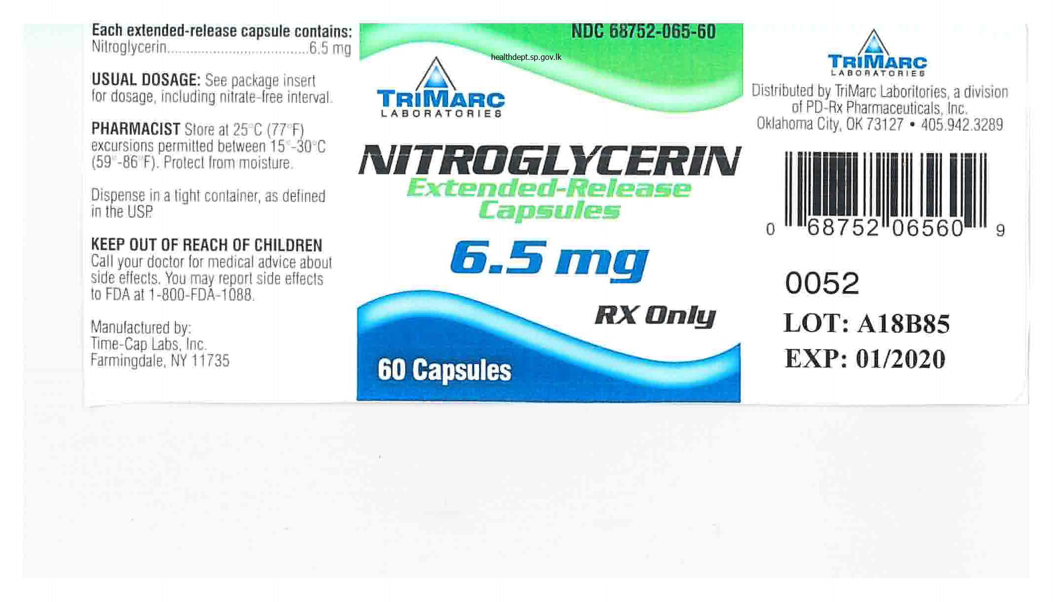 purchase 6.5 mg nitroglycerin with visa